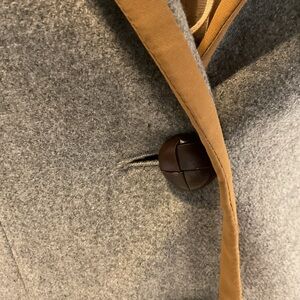 Vintage J. Crew Wool School / Boating Blazer w/ Leather Buttons Sz 10.